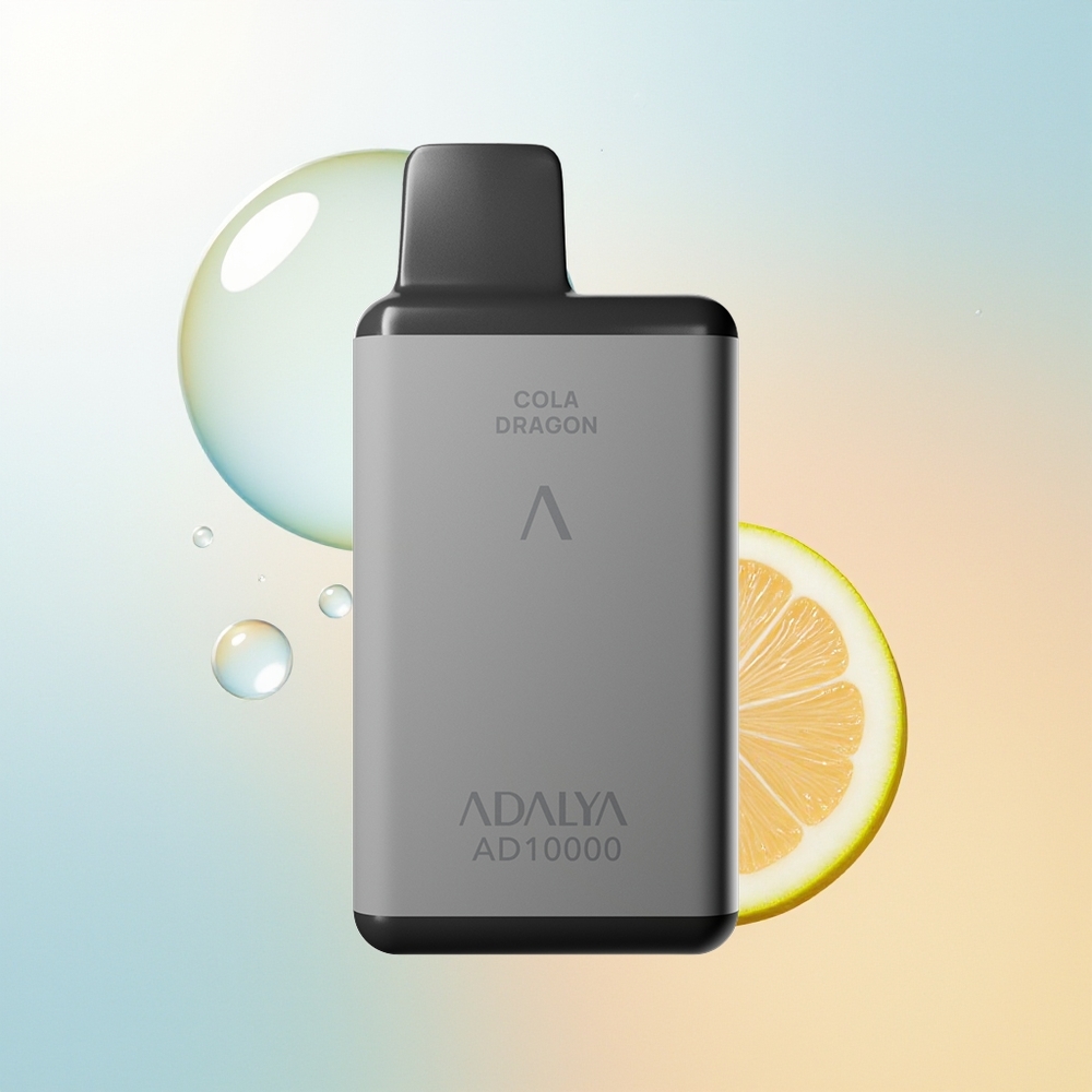 Adalya AD 10000 Puffs Finland Tukku Sininen Jää Space Gray USB-C 14 ml