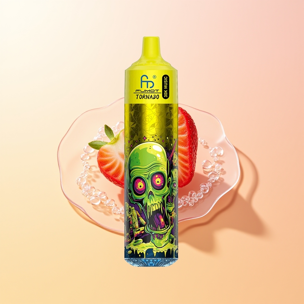 Fumot RandM Tornado 30000 Puffia Suomi Tukku Mansikkajää 30mL 5 600mAh