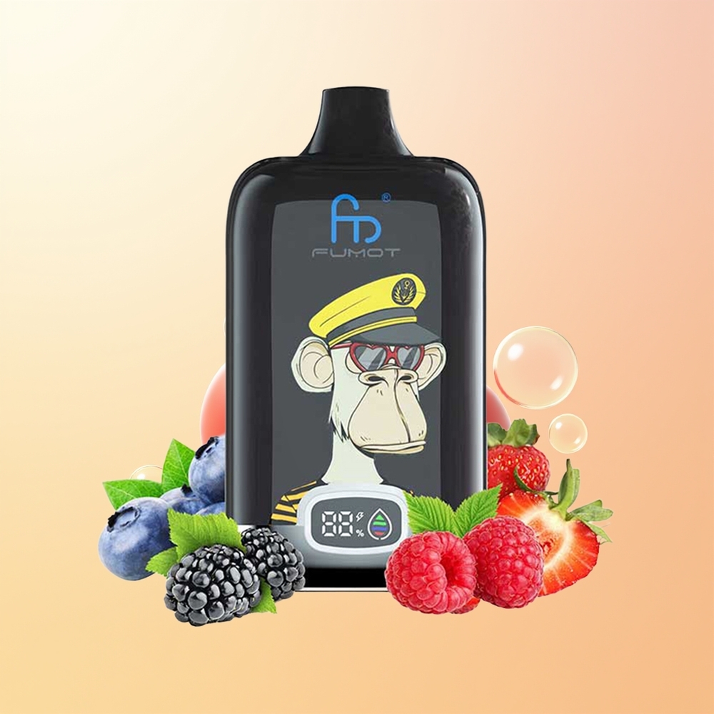 Fumot Tornado Digital Box 12000 Puffs Suomi Tukku Kirsikka Mesh 20ml Type-C MTL