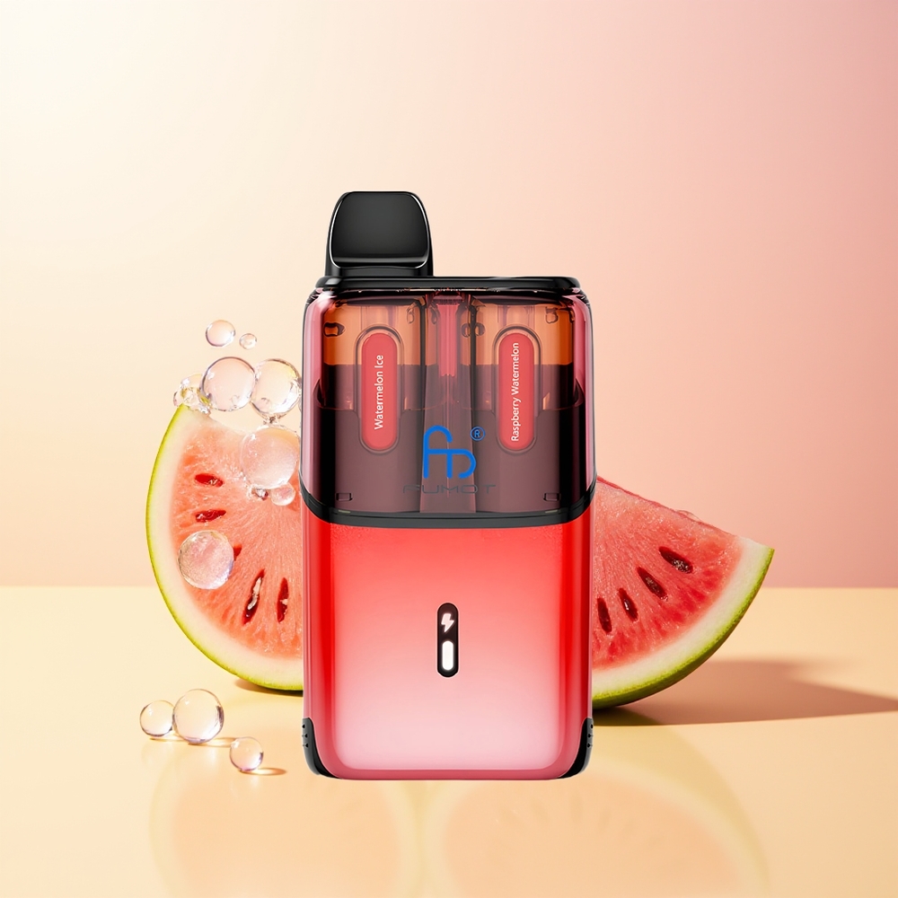Fumot Ultra T32000 Finland Tukku Vesimeloni-Jää-Vadelmavesimeloni 24ml 800mAh Type-C Mesh