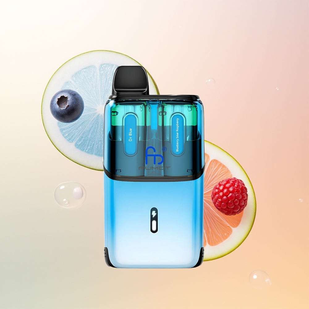 Fumot Ultra T32000 Suomi Tukku Sininen - Mustikka  Kirpeä Vadelma 800mAh Type-C 24ml Mesh