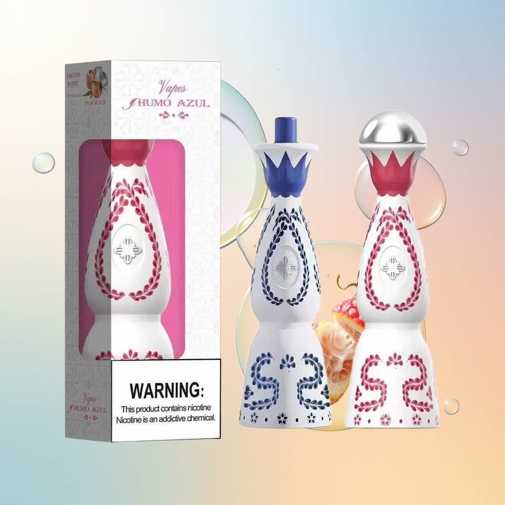HUMO Azul 15000 Puffs Finland Tukku Sininen Karhunvatukka 20mL 5 USB-C
