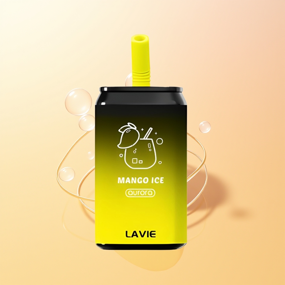 LAVIE Aurora 11000 Puffs Finland Tukku Mango Jää 0/2/5 Nikotiinia 22ML 650mAh Type-C