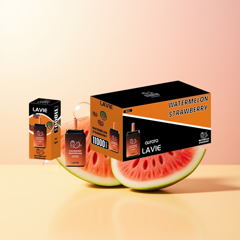 LAVIE Aurora 11000 Puffs Finland Tukku Mansikka-Vesimeloni Type C Ladattava 22ML