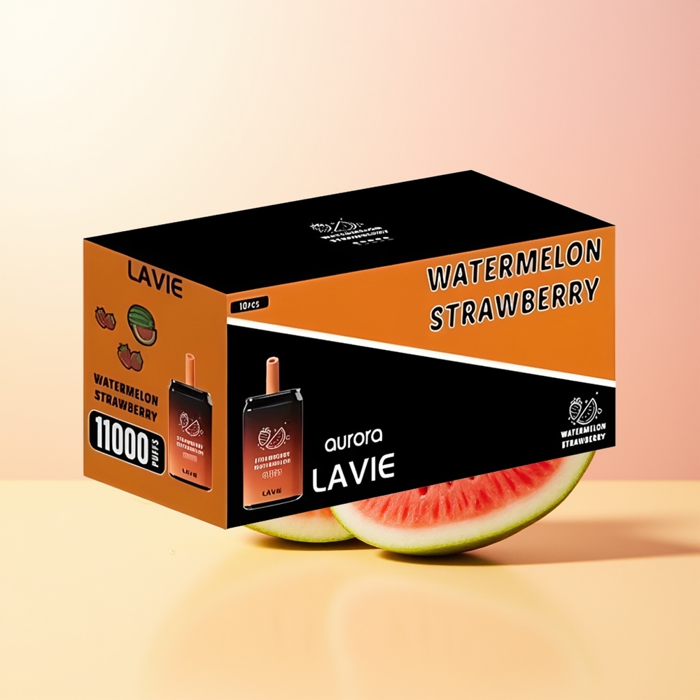LAVIE Aurora 11000 Puffs Finland Tukku Mansikka-Vesimeloni Type C Ladattava 22ML
