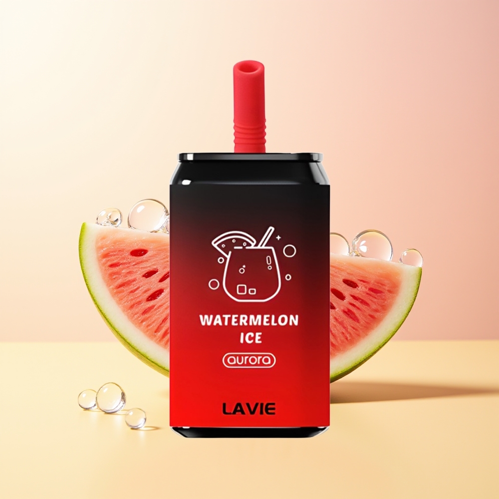 LAVIE Aurora 11000 Puffs Finland Tukku Vesimeloni Jää + Type C Ladattava 650mAh 22ML 0/2/5 Nikotiinia