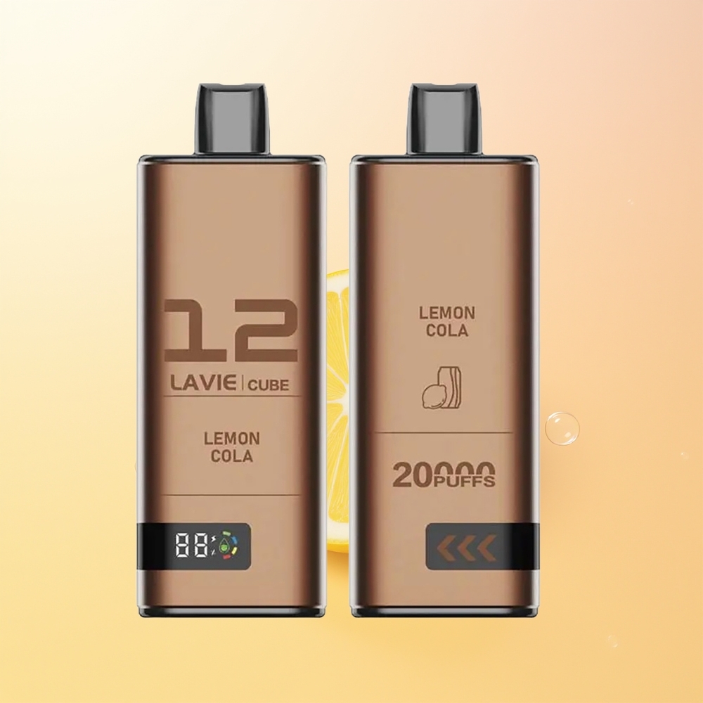 LAVIE Cube 20000 Puffs Finland Tukku Sitruuna-Cola 28ML Type-C 600mAh