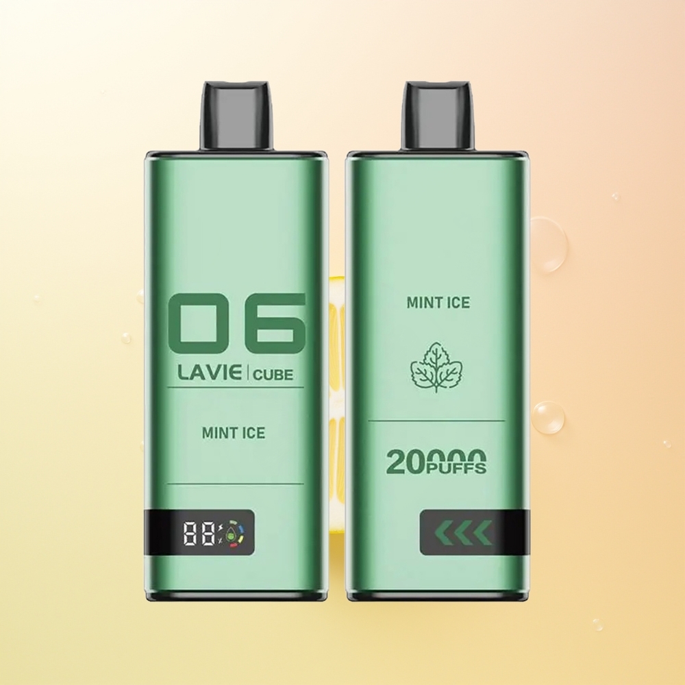 LAVIE Cube 20000 Suu Suomi Tukku Minttijää Type C 600mAh 28ML