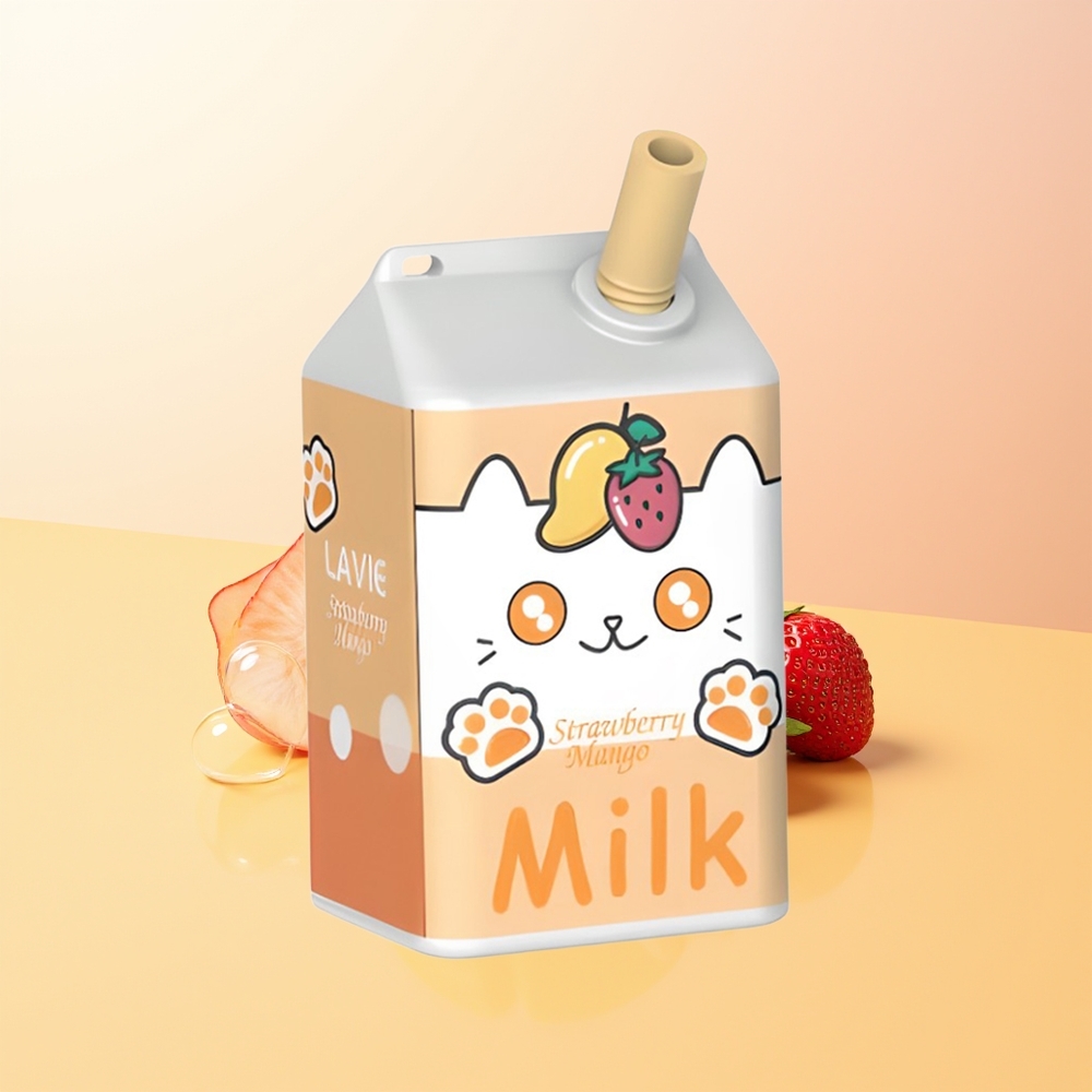 LAVIE Milk 7000 Puffs Finland Tukku Mansikka Mango 16ML Type C