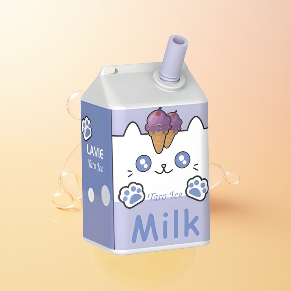 LAVIE Milk 7000 Puffs Finland Tukku Taro Jää 16ML 600mAh Type C Ladattava