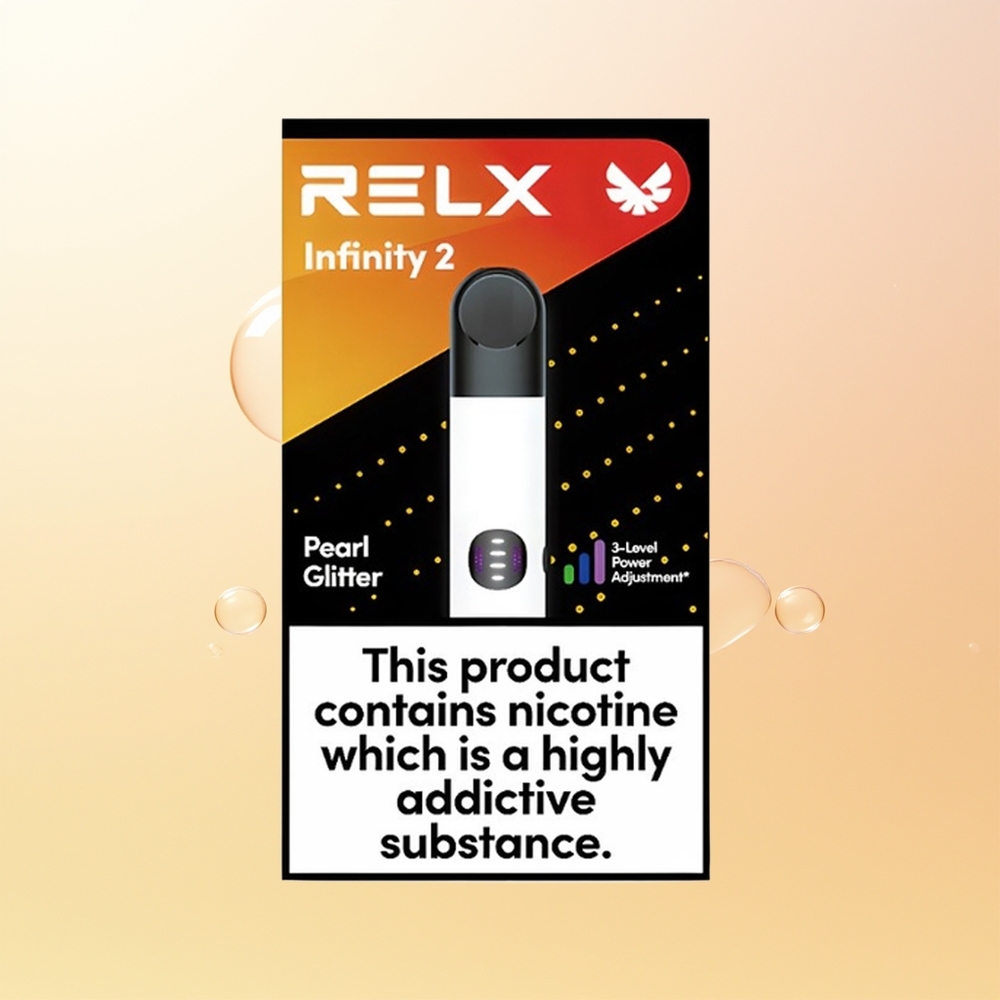 RELX Infinity 2 650 Suu Finland Tukku Helmiäjauhe 19ml 440mAh USB-C