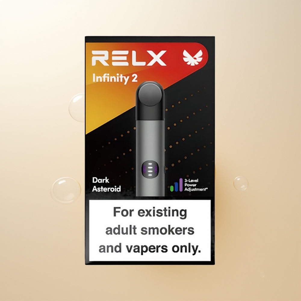 RELX Infinity 2 650 Suuta Finland Tukku Harmaa 19ml 440mAh USB-C
