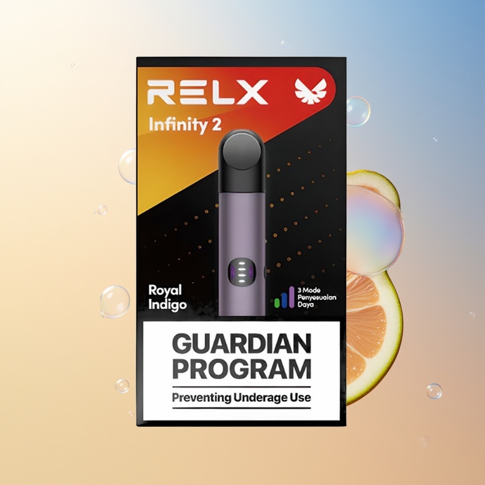 RELX Infinity 2 650 Suuta Finland Tukku Kuningasindigo 19ml 440mAh USB-C