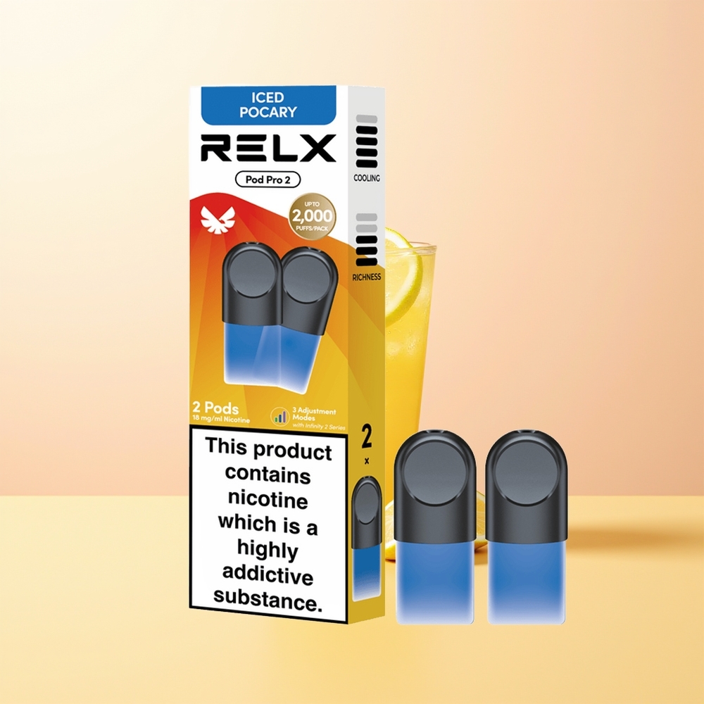 RELX Pod Pro 2 600 Suu Finland Tukku Jääkylmä Pocary 19ml 2/3-Pakkaus 55W/65W/8W