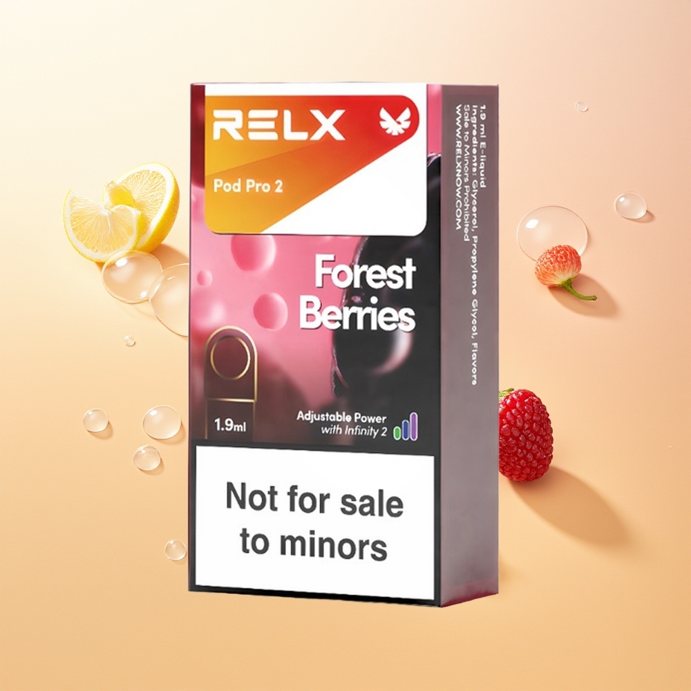 RELX Pod Pro 2 600 Suuta Finland Tukku Metsämarjat 19ml 3 Jännitemuunnosta