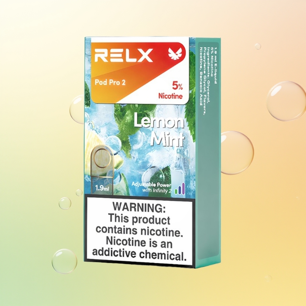 RELX Pod Pro 2 600 Suuta Finland Tukku Sitruuna Mint 19ml 3 Jännitemuotoa