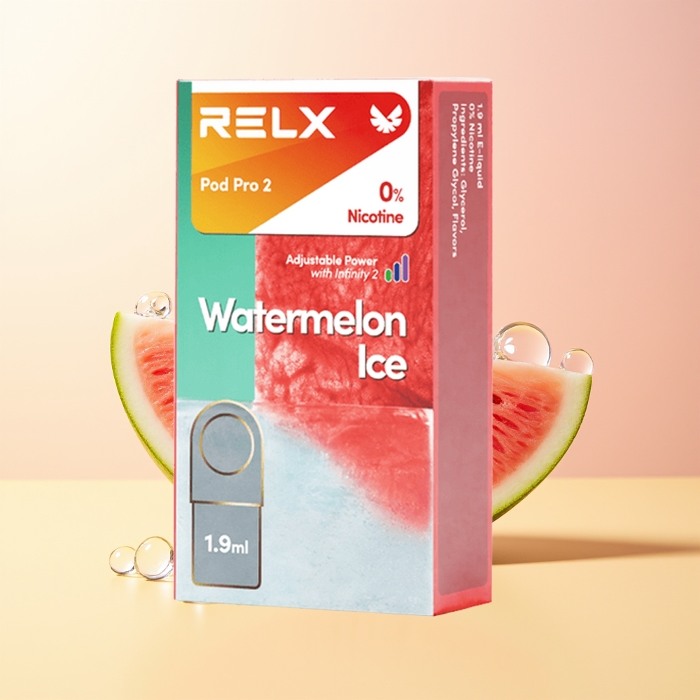 RELX Pod Pro 2 600 Suuta Finland Tukku Vesimeloni Jää 19ml 3 Jännitemuotoa