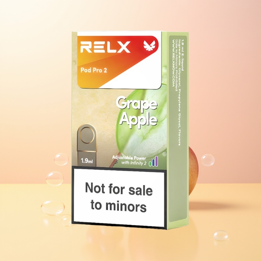 RELX Pod Pro 2 600 Suuta Finland Tukku Viinimarja Omena 19ml 3 Jännitemuotoa
