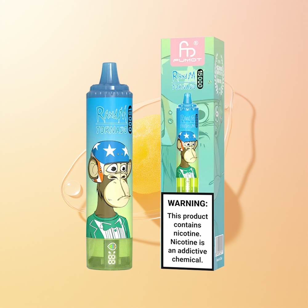 RandM Fumot Tornado 15000 Puffs Finland Tukku Nallekarkki Mesh LCD Type-C