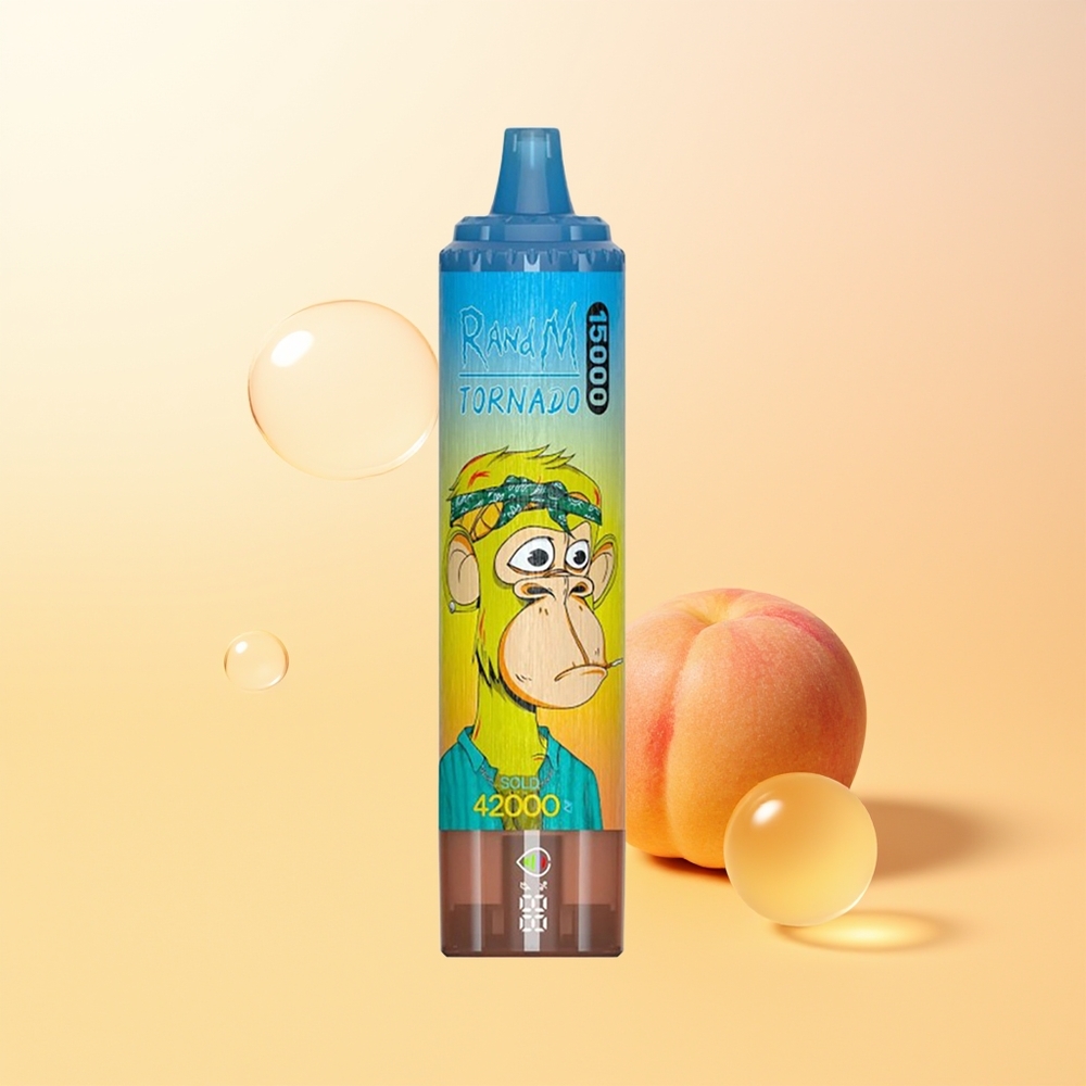 RandM Fumot Tornado 15000 Suutta Finland Tukku Persikka Mango 25ml 850mAh Mesh LCD Type-C