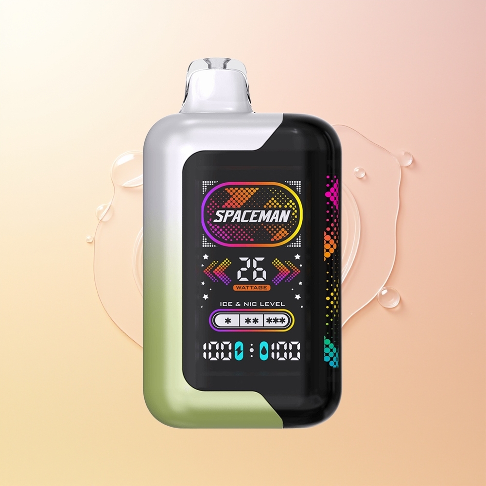 SMOK SPACEMAN SP40000 2-Suuta Suomi Tukku Valkoinen Viinijää 1000mAh 20ml 50mg/ml