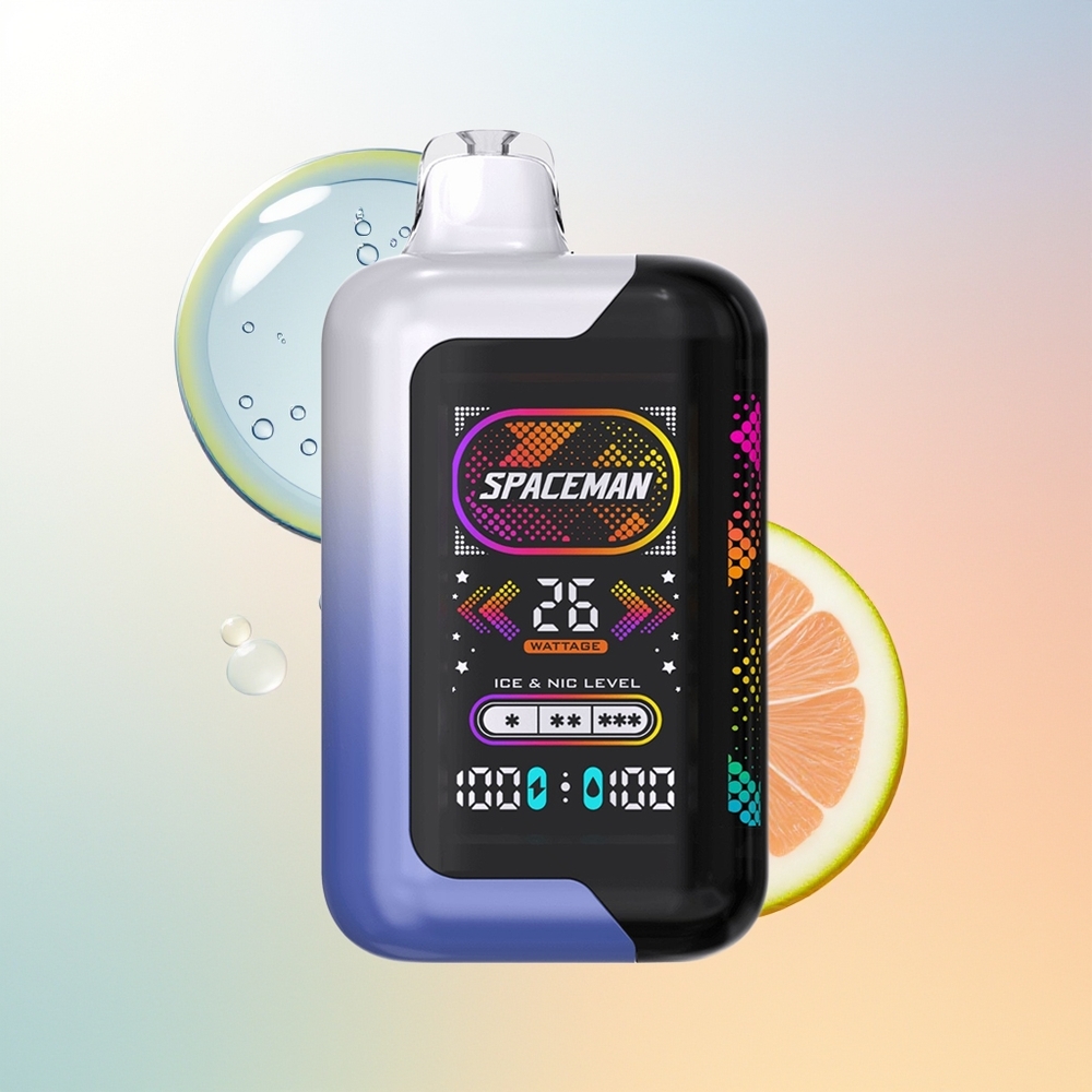 SMOK SPACEMAN SP40000 20ml Suomi Tukku Sininen Vadelma Jää