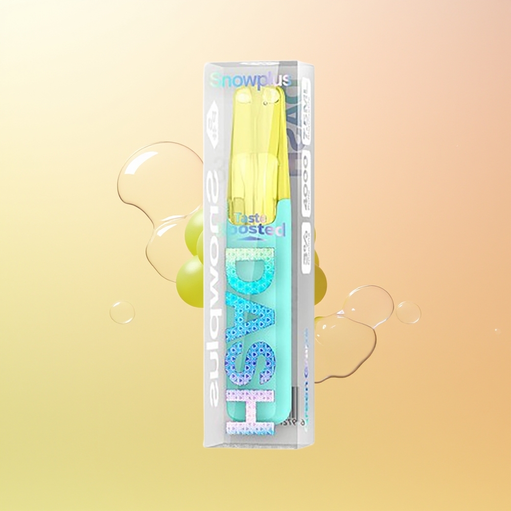 Snowplus Dash 4000 Puffs Finland Tukku Vihreä Viinirypäle Ceramic 530mAh 75ml