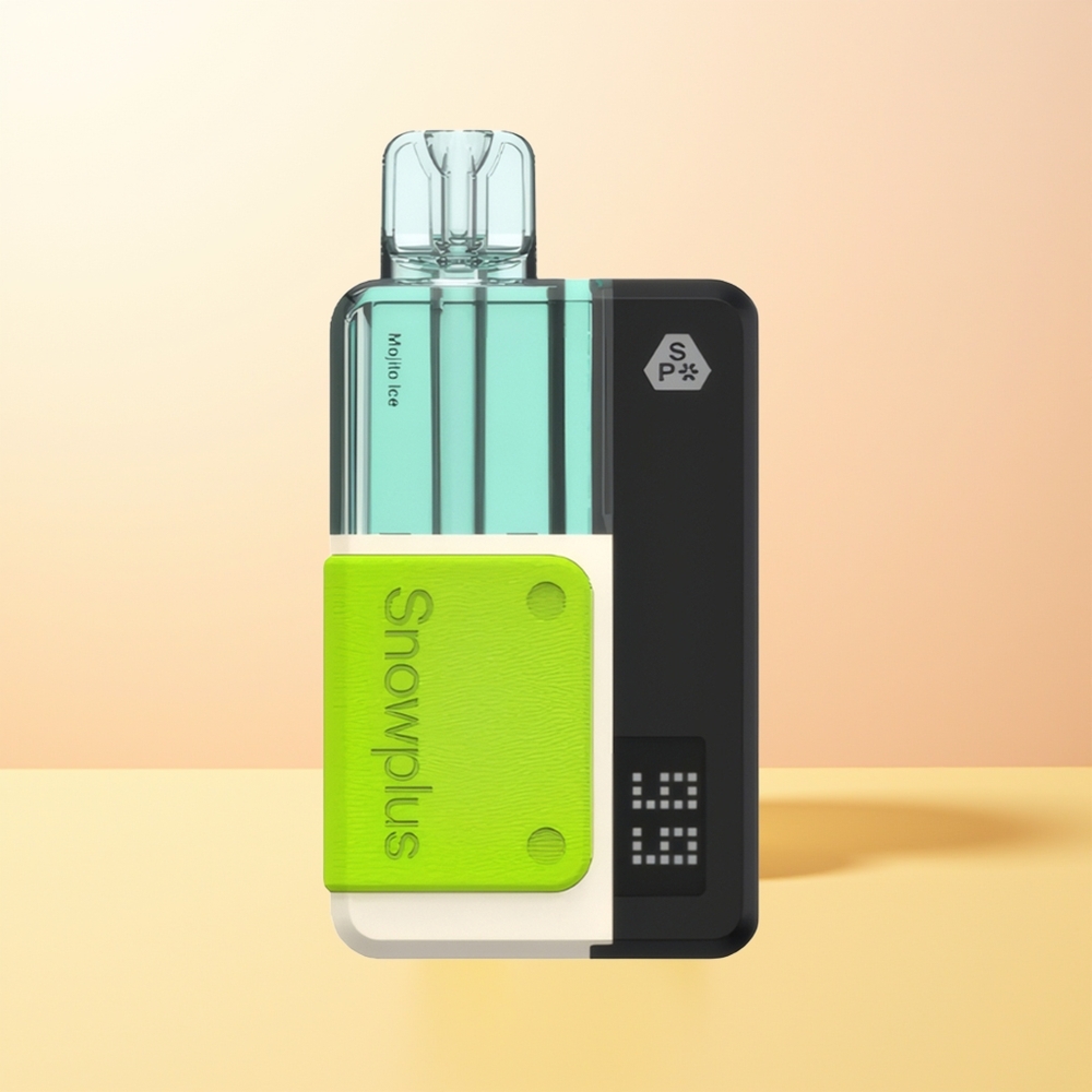 Snowplus Swift 15000 Puffs Finland Tukku Mojito Jää Uudelleenkäytettävä akku Vaihdettava 2+10 ml täyttösarja