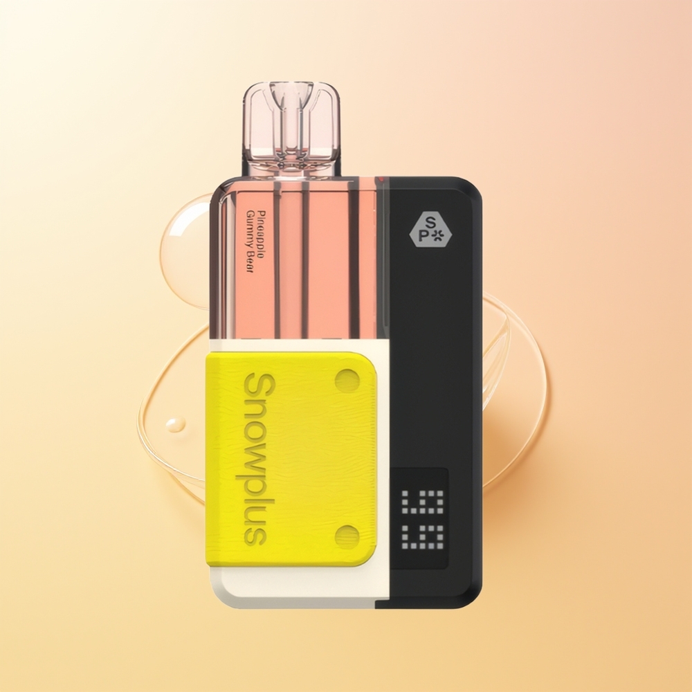 Snowplus Swift 15000 Puffs Suomi Tukku Ananas Nallekarkki Pod Kit + Uudelleenkäytettävä akku Vaihdettava 2+10ml täyttösarja