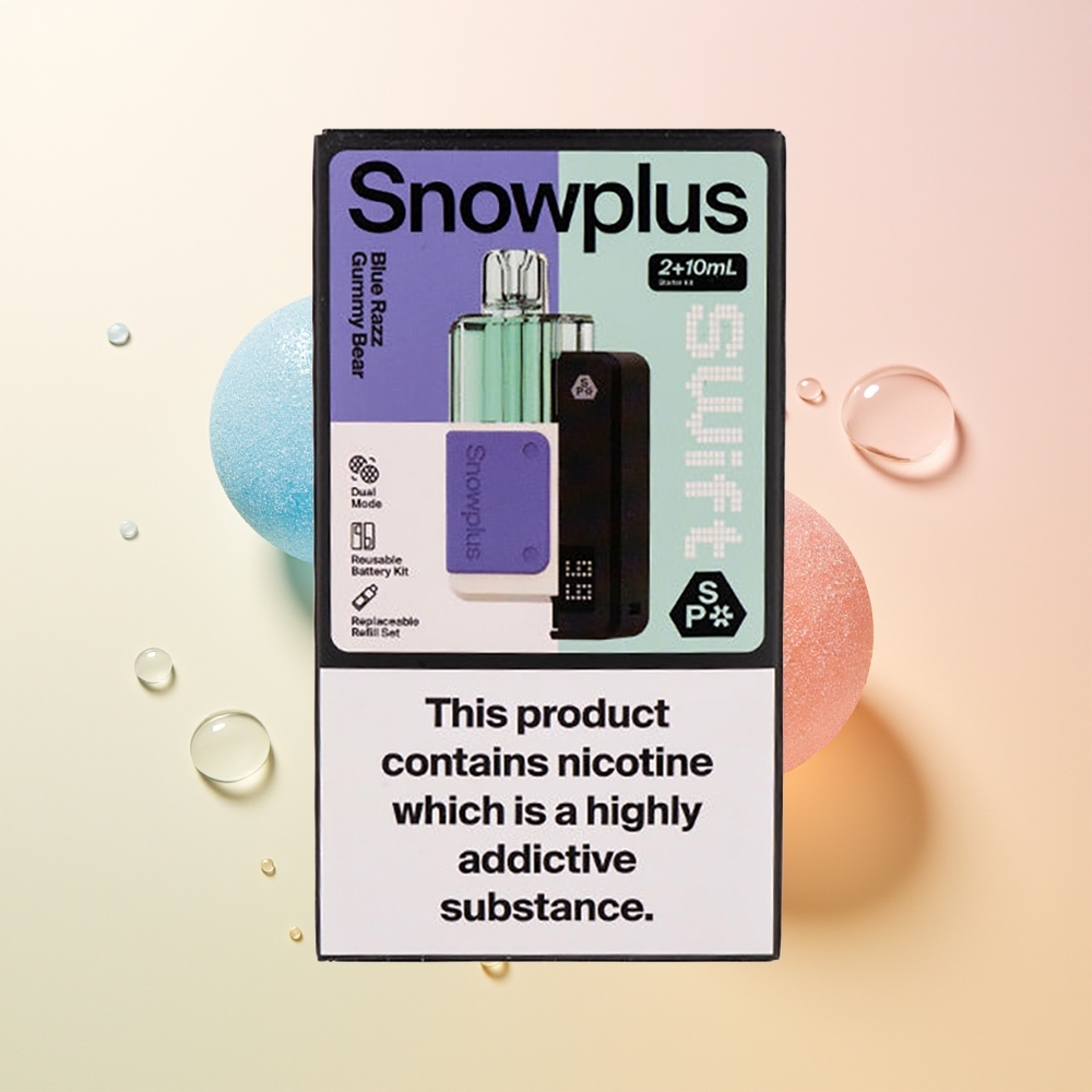 Snowplus Swift 5000 Puff Finland Tukku Sininen Viskipussi Mesh 2+10 ml 2