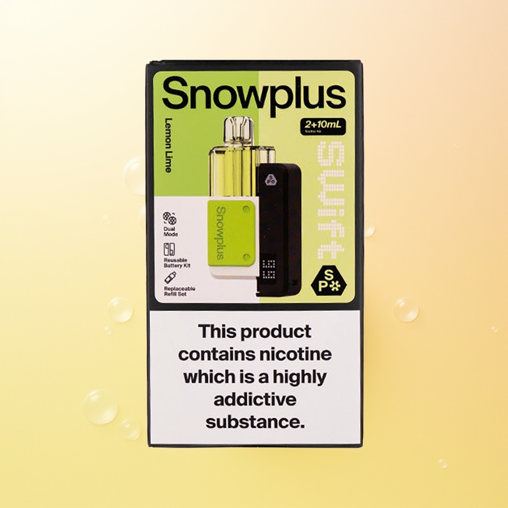 Snowplus Swift 5000 Puffs Finland Tukku Sitruuna Lime Dual Mesh 1000mAh
