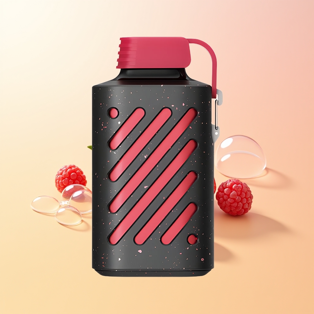 VOZOL GEAR 10000 Finland Tukku Mansikka Vadelma 10000 Puffs 20ml E-neste Mesh-käämi PCR-materiaali
