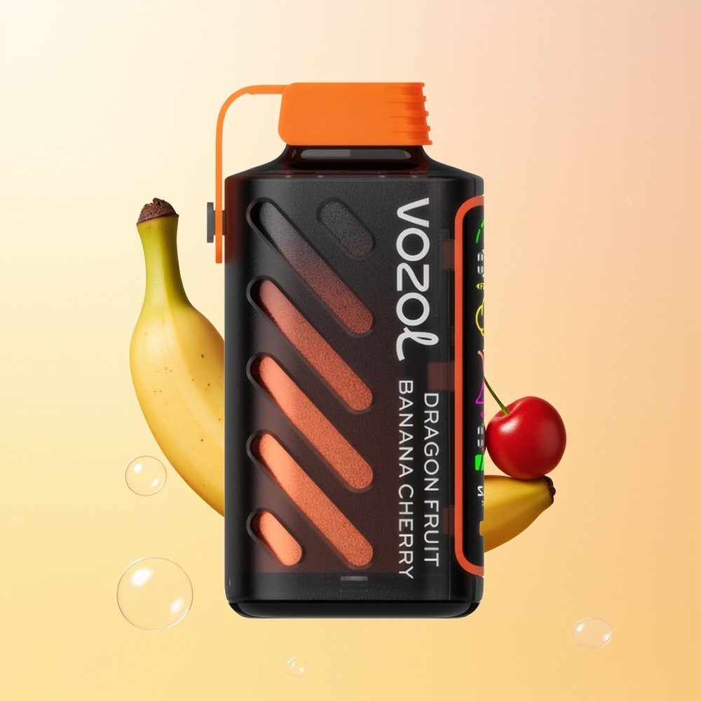 VOZOL Gear Power 20000 Pihka Suomi Tukku Lohikäärmehedelmä Banaani Kirsikka SiLC Tech Dual Mesh Coil Full Screen Display 20mL 5