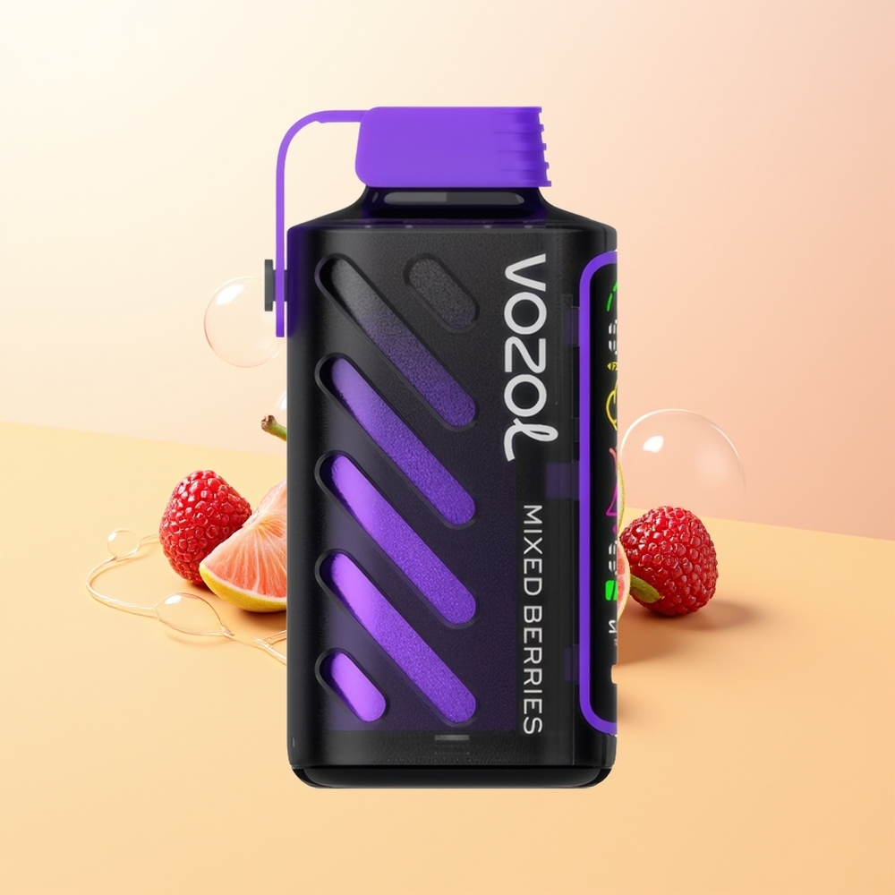 VOZOL Gear Power 20000 Päästä Suomi Tukku Sekalaiset Marjat SiLC Tech Dual Mesh Coil Full Screen Display 20mL 5