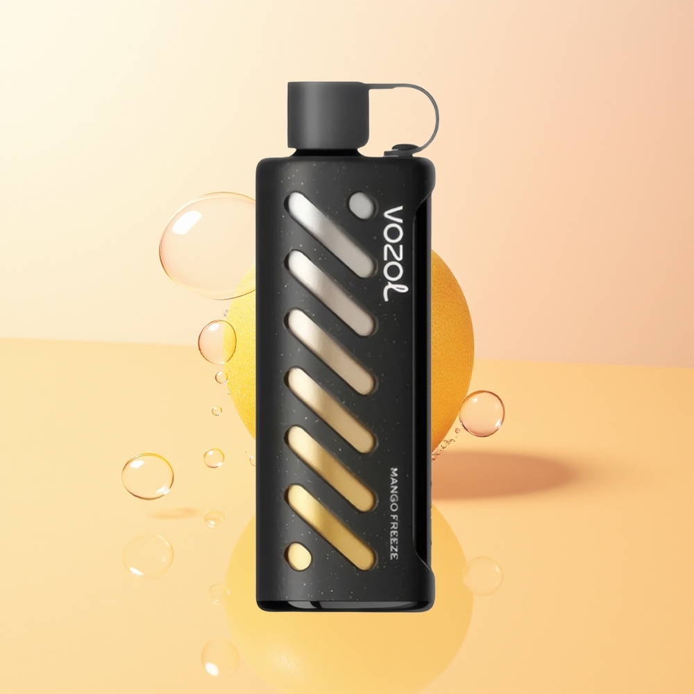 VOZOL Gear Shisha 25000 Puffs Finland Tukku Mango Jäädyke SiLC Tech Dual Mesh 5mg/ml
