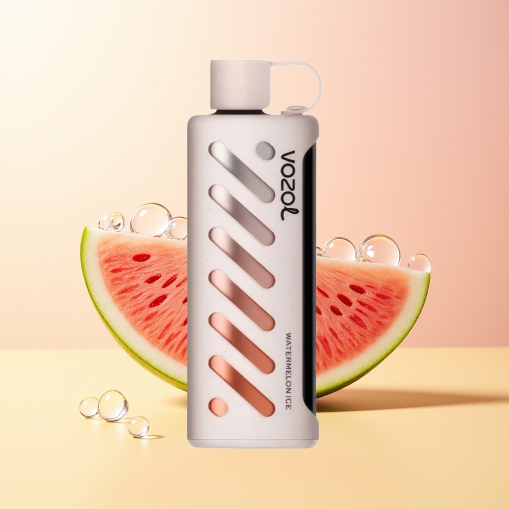 VOZOL Gear Shisha 25000 Puffs Finland Tukku Vesimelonijää SiLC Tech Dual Mesh 5mg/ml 1000mAh