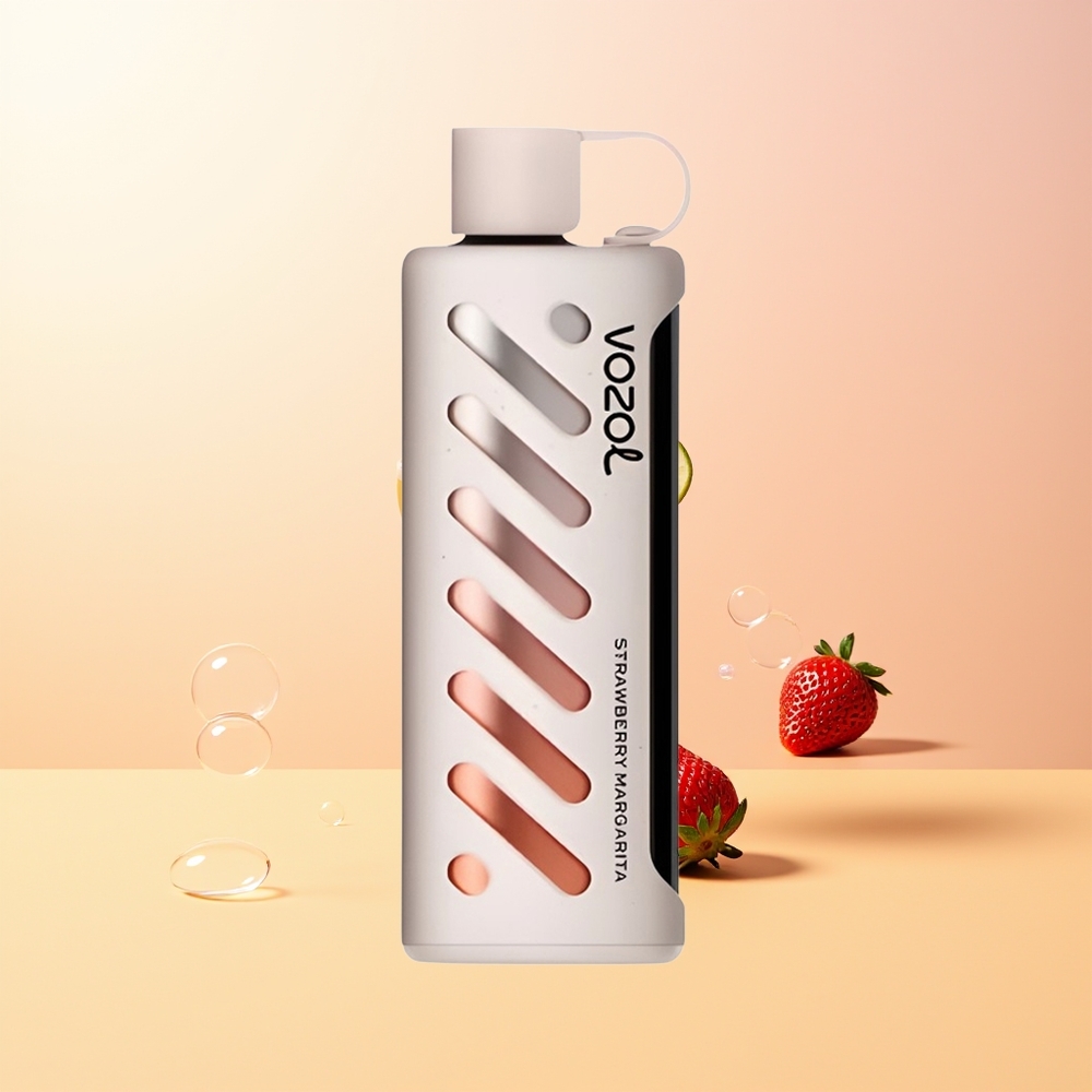 VOZOL Gear Shisha 25000 Suudelma Finland Tukku Mansikka Margarita SiLC Tech Kaksoisverkko Kaksoistila 1000mAh 5mg/ml
