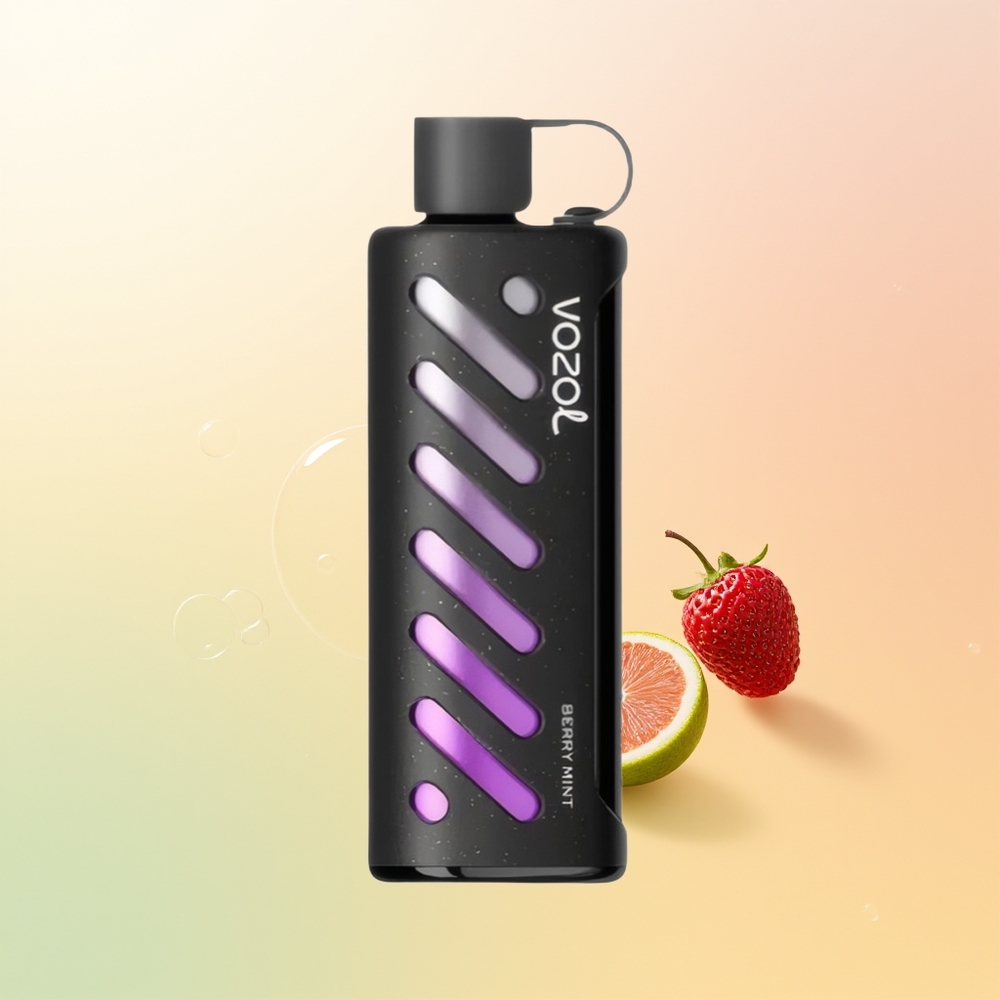 VOZOL Gear Shisha 25000 Tupakkaa Suomi Tukku Marja Minttu SiLC Tech Dual Mesh 1000mAh 5mg/ml