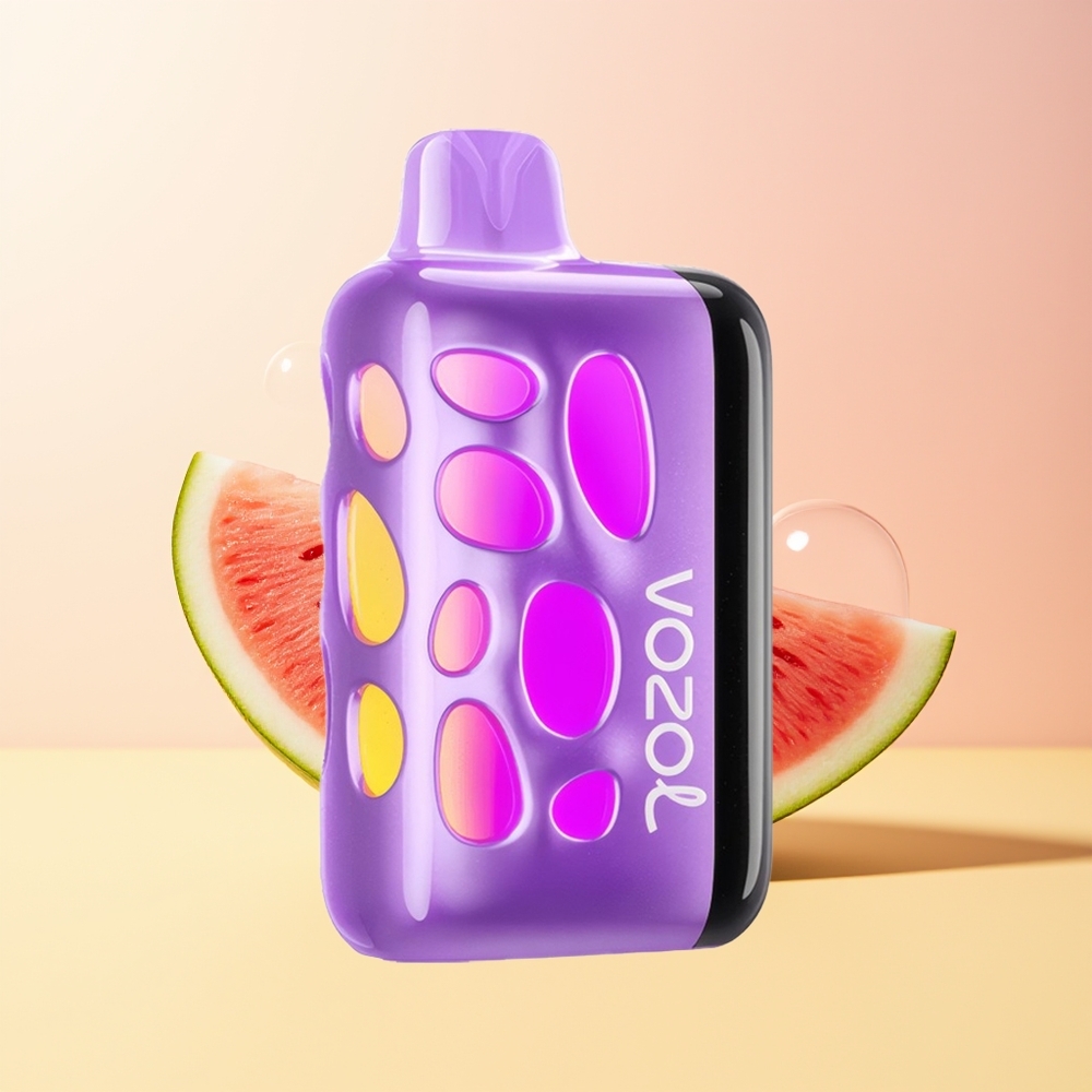 VOZOL RAVE 40000 Suurkauppa Finland Vesimeloni Razz Rancher 270 Astetta Hohtava Beatsynkronoitu Juhlatila 80 Lataus 20 Minuutissa 20/50mg/ml Nikotiini 1000mAh Akku