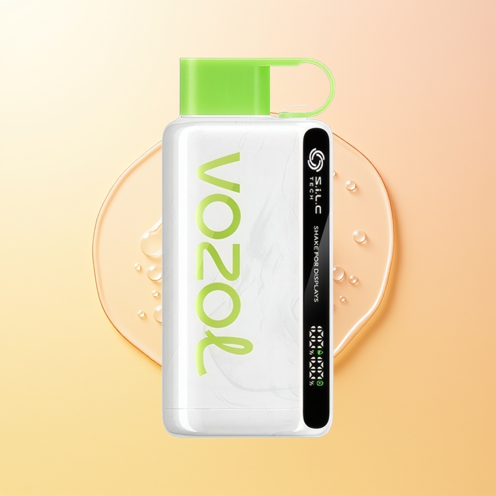 VOZOL STAR 9000/12000 Finland Tukku Kirpeä Omena Jää + SiLC TECH + 650mAh + PCR Muovi