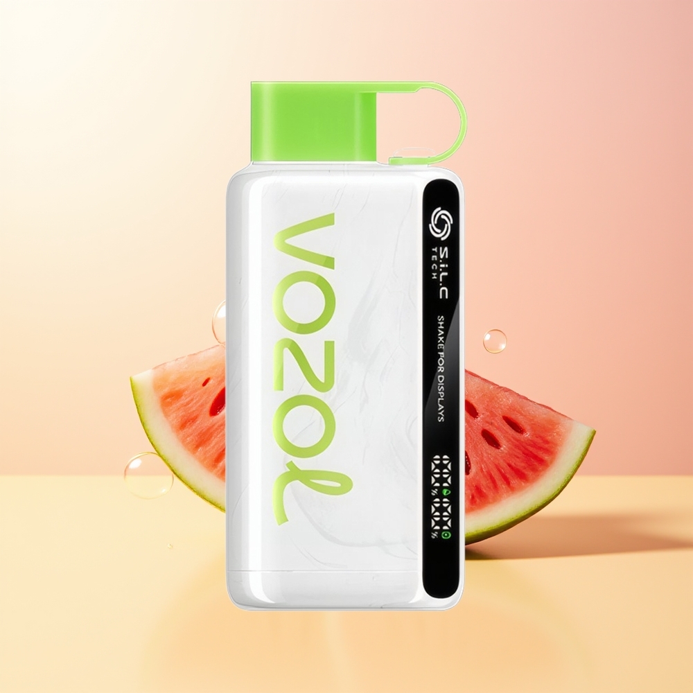 VOZOL STAR 9000/12000 Suomi Tukku Mansikka-Arbuusi 650mAh 0/20/50mg/ml UudelleenKäytetty Muovi