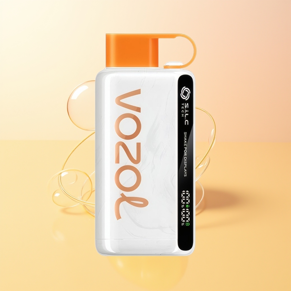 VOZOL STAR 9000/12000 Suomi Tukku Mexica Mango Jää Tärinä Näyttö SiLC TECH Suuosan Suojaus 30 Nopeampi Lataus Kierrätetty Muovi 650mAh Akku 0/20/50mg/ml Nikotiini