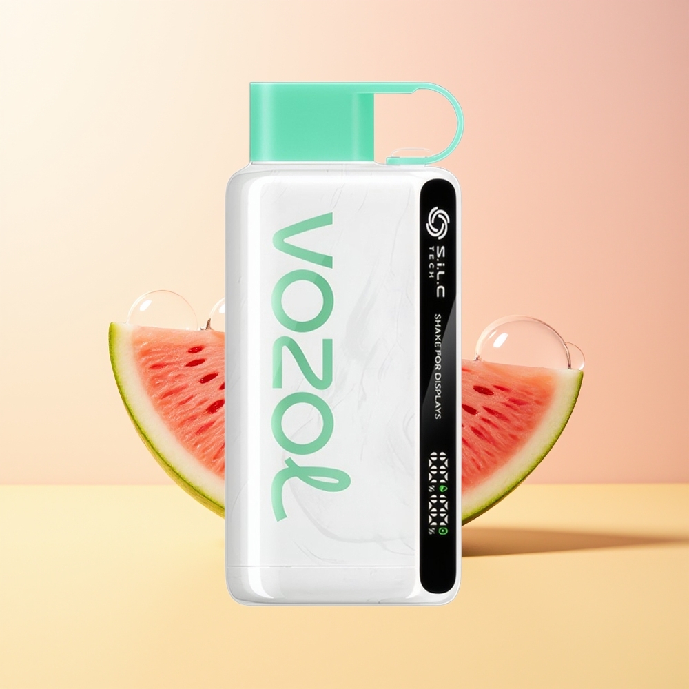 VOZOL STAR 9000/12000 Suomi Tukku Vesimeloni Bubble Gum - SiLC TECH 650mAh 30 Nopeampi Lataus Järjestelmälevy Suojattu Suuosa Kierrätetty Muovi