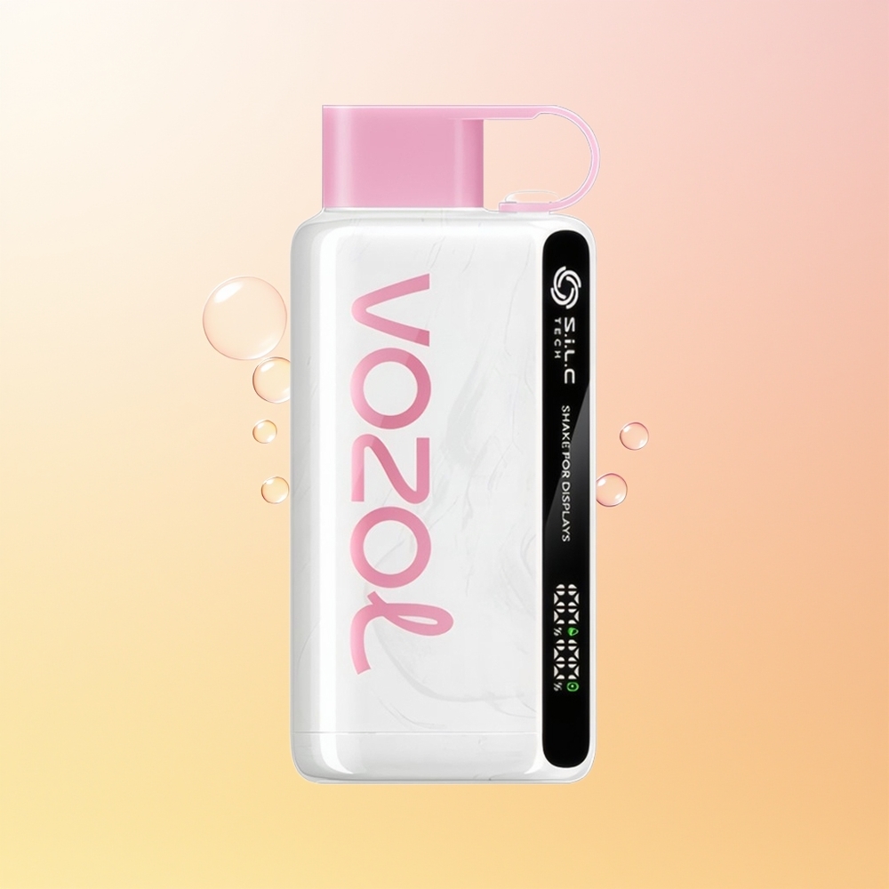 VOZOL STAR 9000/12000 Suu Finland Tukku Vaaleanpunainen Sitruunalimonadi SiLC TECH 650mAh Uudelleenkäytetty Muovi