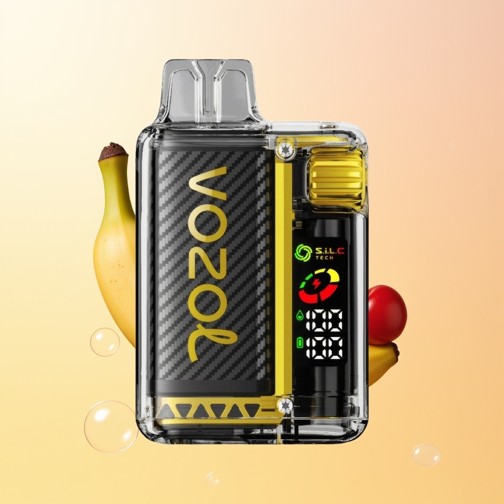 VOZOL Vista 20000 Puffs Finland Tukku Lohikäärmehedelmä Banaani Kirsikka 650mAh 2 OLED MCU SiLC Tech Dual Mesh 6-level Watt PCR 65 TPD MTL