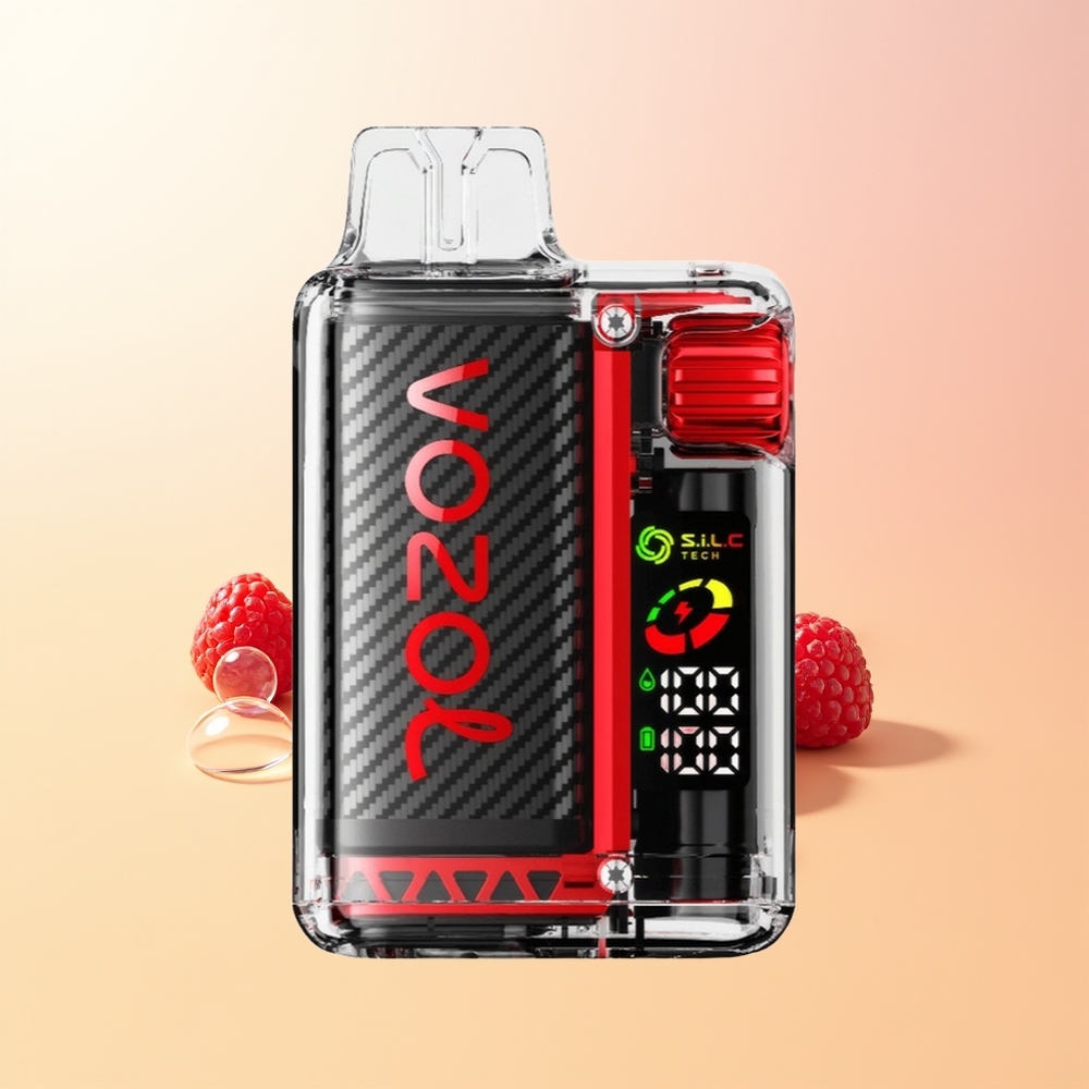 VOZOL Vista 20000 Puffs Finland Tukku Mansikka Vadelma Kirsikka 650mAh 2 OLED SiLC Tech Dual Mesh Coil MCU 65 PCR TPD MTL 6-level Watt