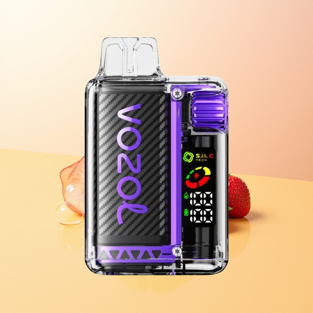 VOZOL Vista 20000 Tuhkaa Finland Tukku Mansikka-Mango 650mAh 2 OLED MCU SiLC Tech PCR 65 6-Tasoinen