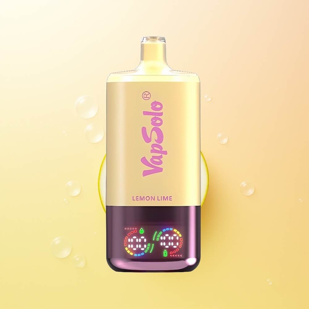 VapSolo Triple 30000 Puffs Finland Tukku Sitruuna Lime Type-C 40ml 20mg/50mg 3-tankki