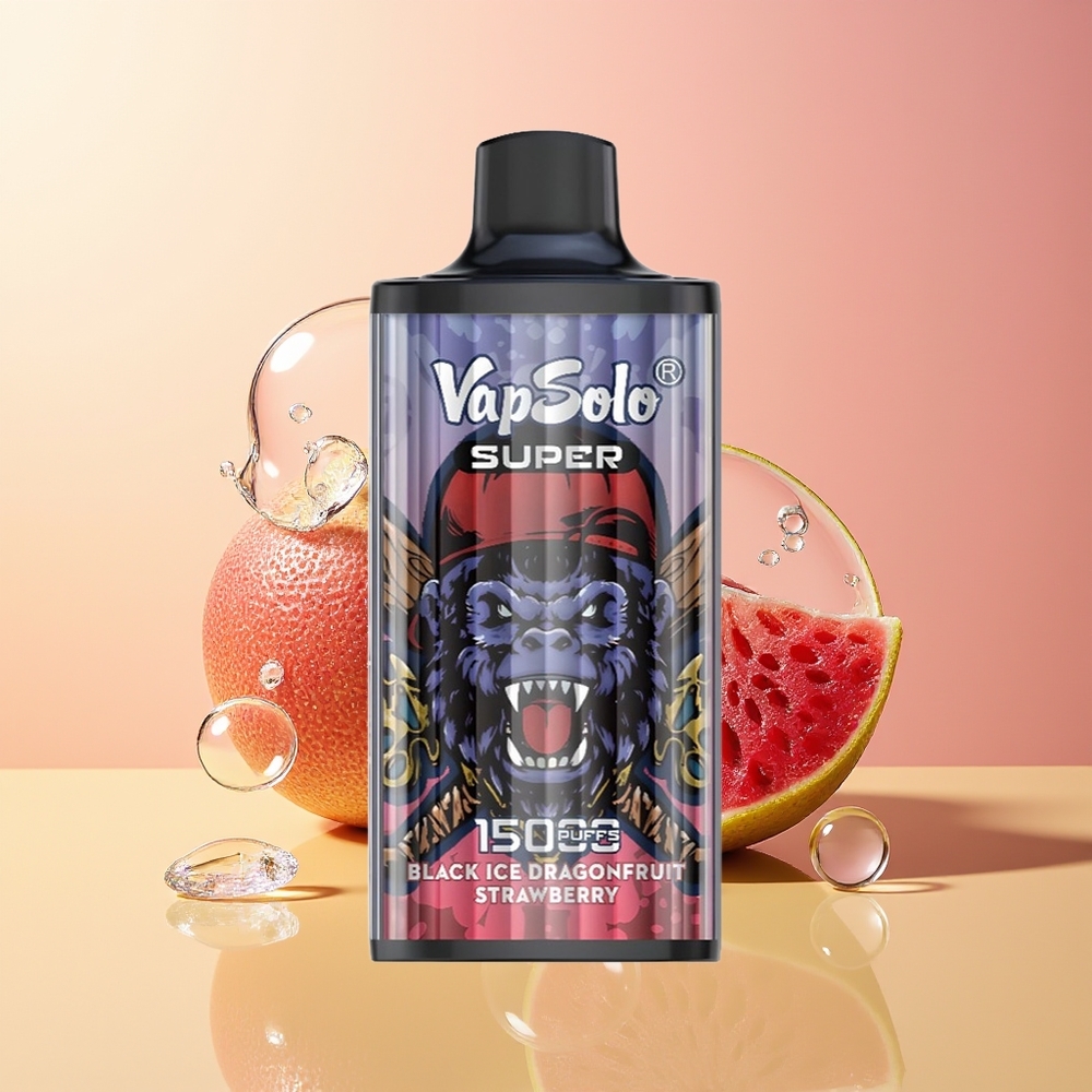 Musta Jää Lohikärkifruit Mansikka