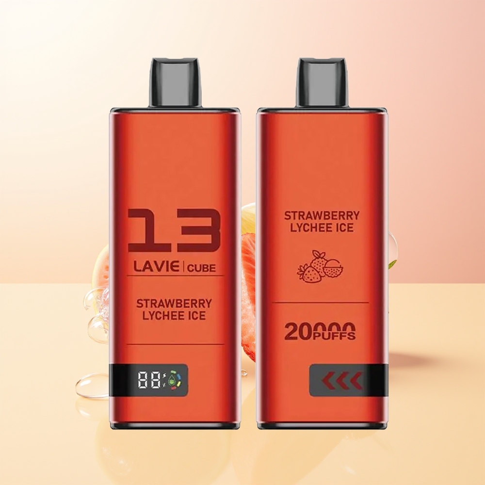 LAVIE Cube 20000 Puffs Finland Tukku Mansikka-Litsi-Jää